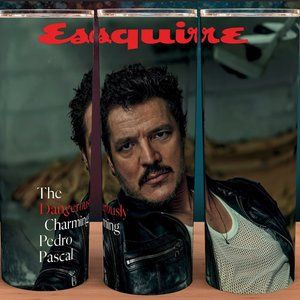 Pedro Pascal Esquire Cover Cup Mug Tumbler 20oz